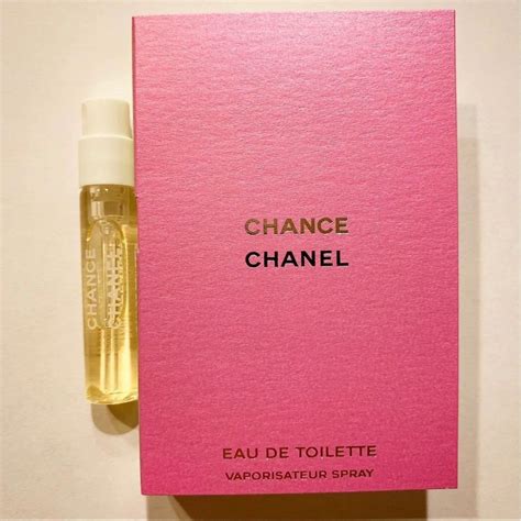 chanel tester gratuit|chance by Chanel sample.